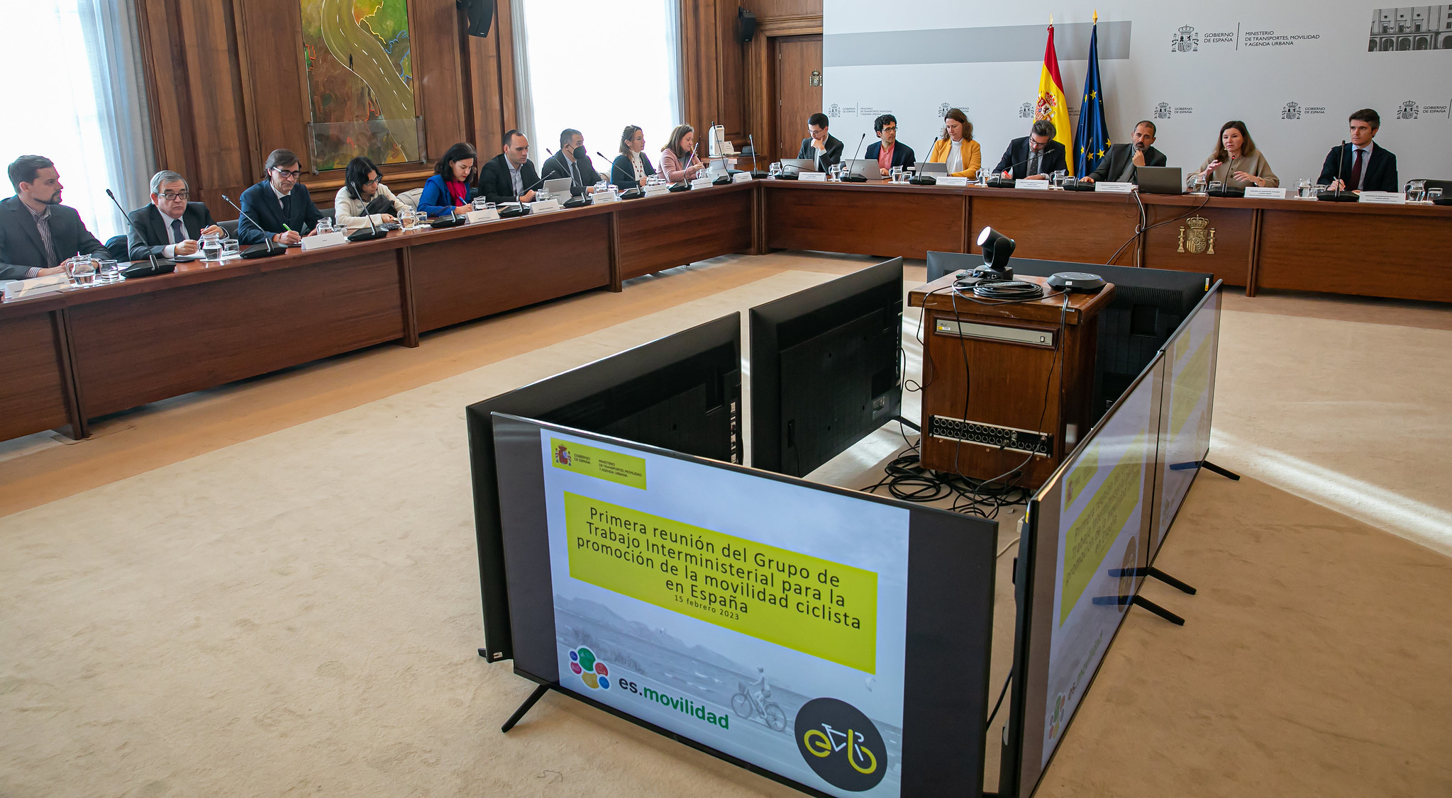 La Fundaci�n, en la constituci�n del grupo interministerial para promover la movilidad ciclista 